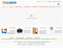 Tablet Screenshot of office.itacumens.com